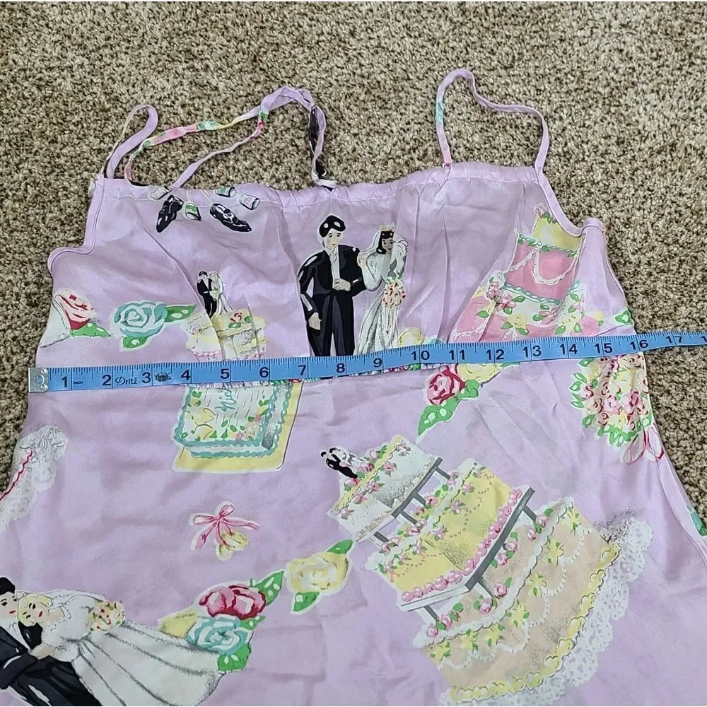 Nick & Nora Wedding Nightgown Pajamas 1990's Y2k - Picture 13 of 16
